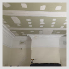 Ornate Ceiling repairs 9